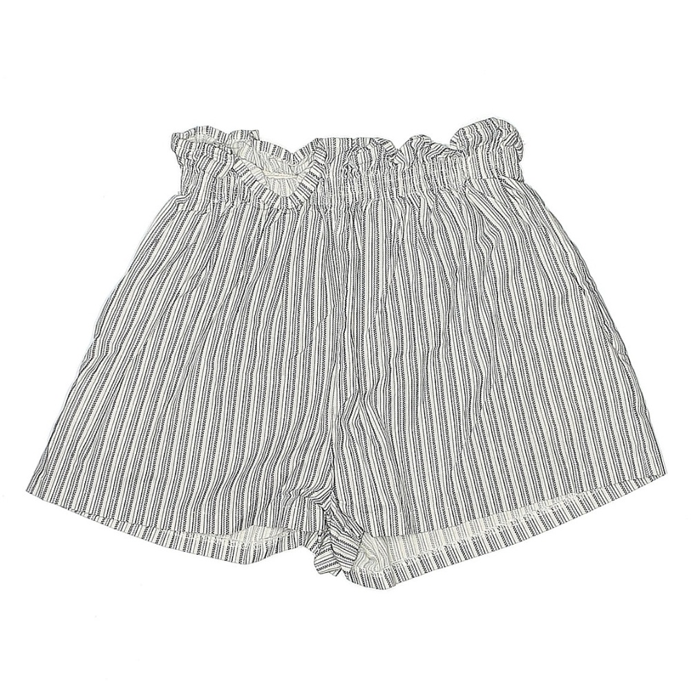 Aqua by Bloomingdales Paper Bag Waist Stripe Boxer Pajama Shorts